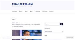 Desktop Screenshot of financefollow.com